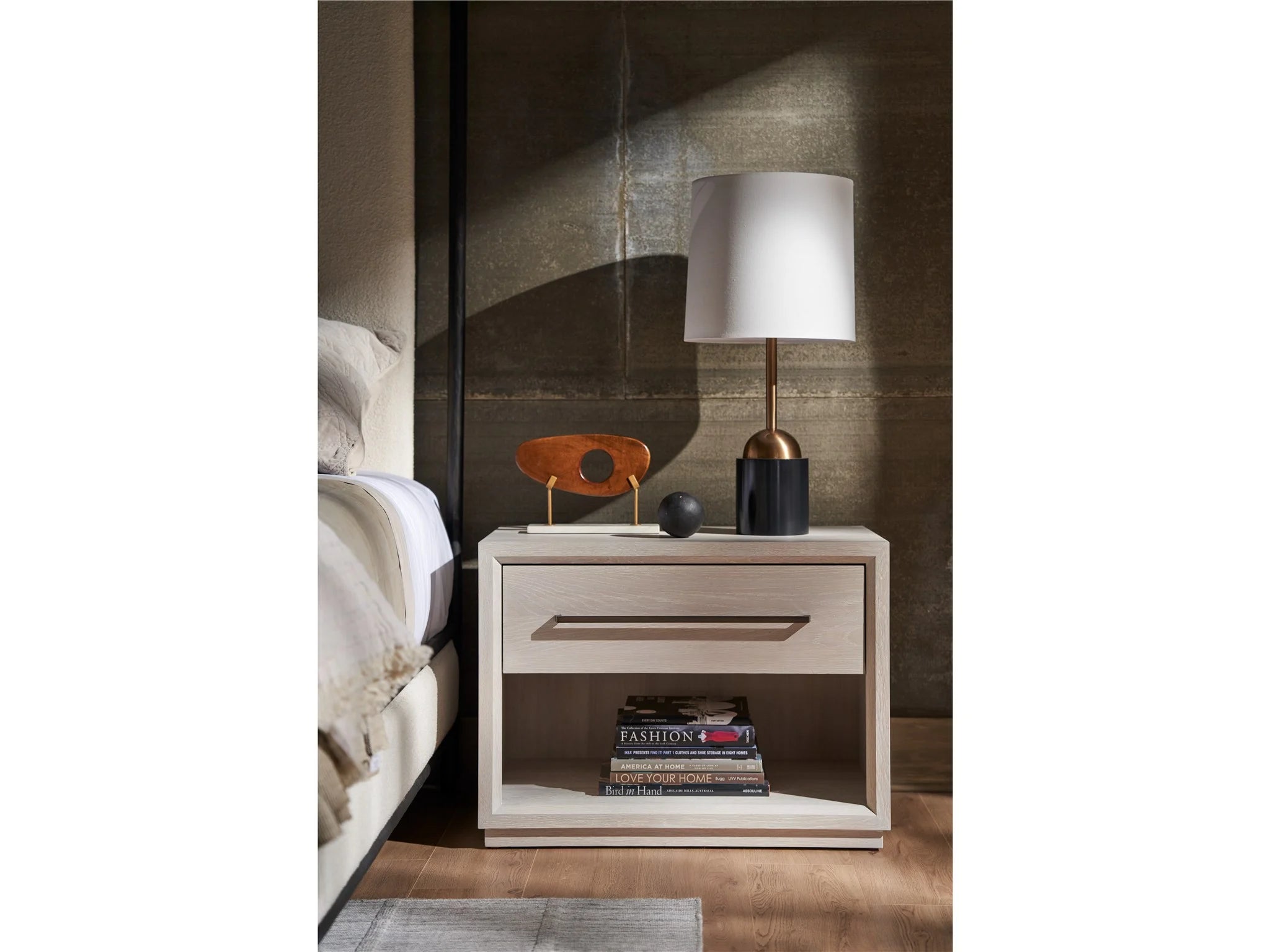 Richmond Rolling Fog Bedside Table