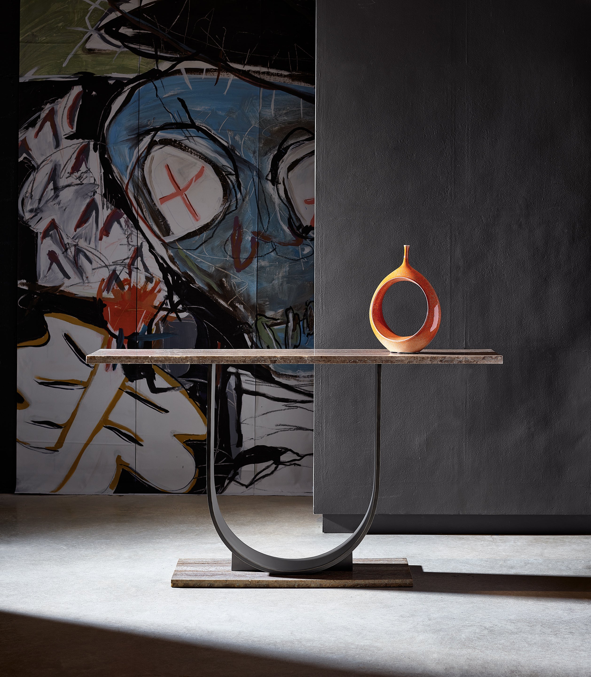 Floating Curated Equilibrium Console