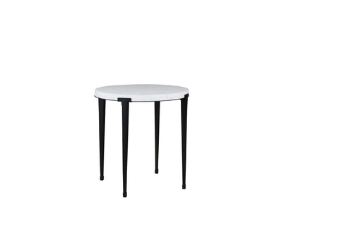 Coalesce Arctic Marble Side Table