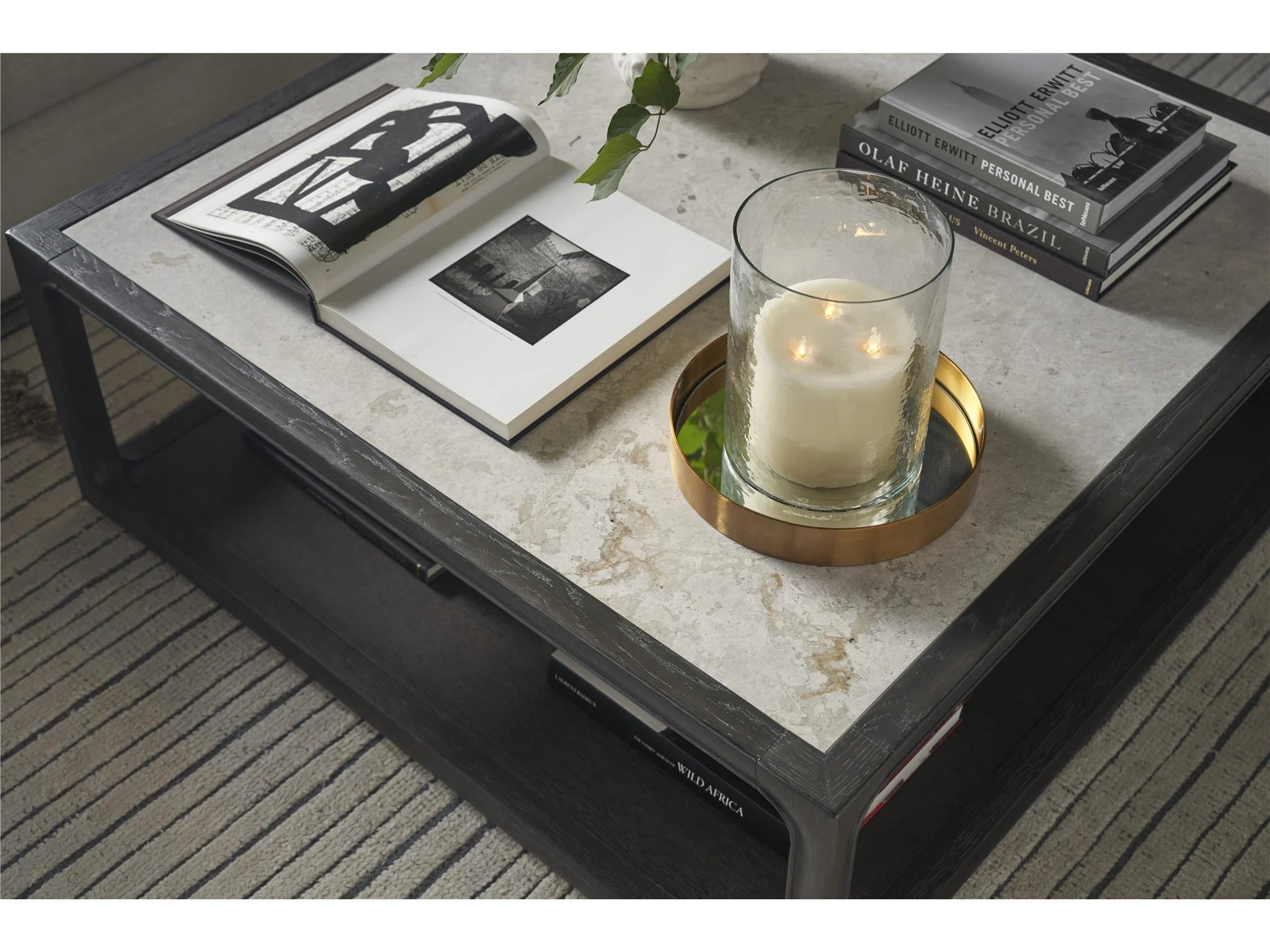 Smoke Fusion Marble Coffee Table