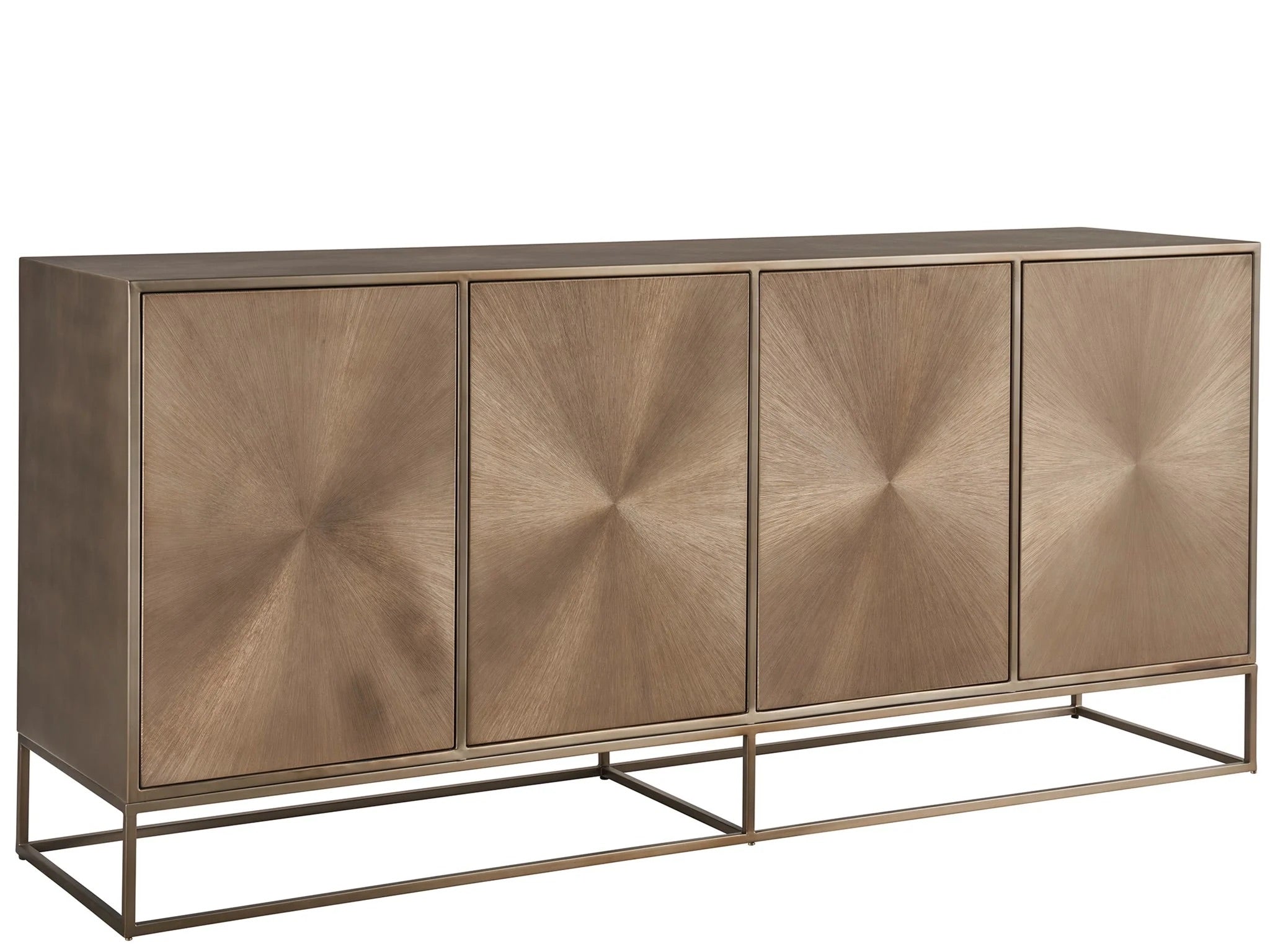 Fusion Brass Sideboard / Media Unit