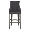 Signature Charcoal Oak Bar Stool