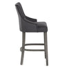 Signature Charcoal Oak Bar Stool