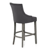 Signature Charcoal Oak Bar Stool