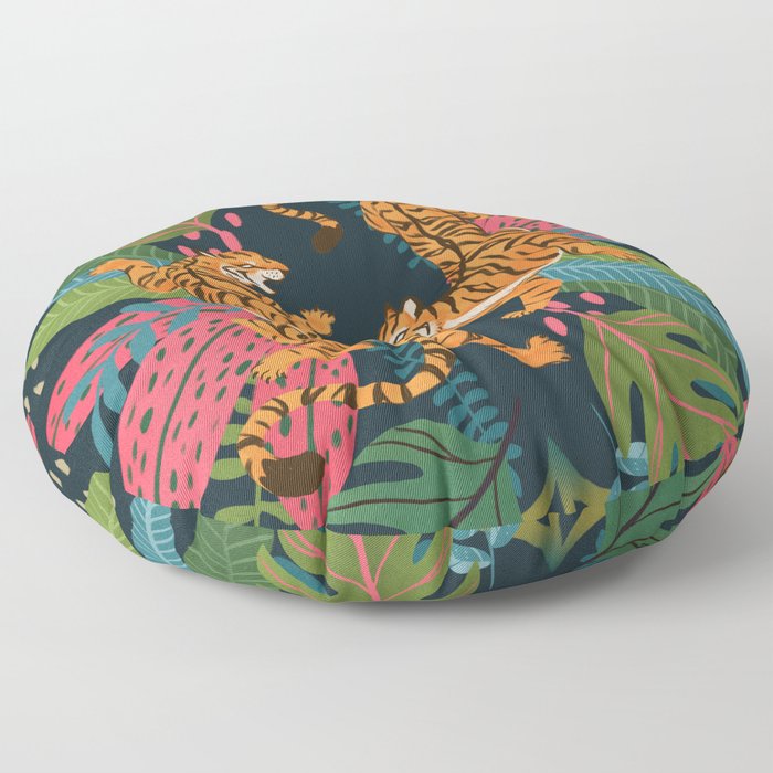 Jungle Cats Floor Cushion